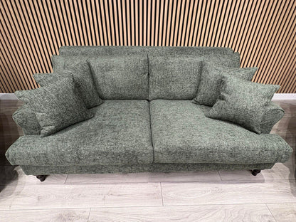 Laura Ashley LYNDEN Style Fabric 3 Seater Sofa + 2 x Armchairs Set - RRP £3695