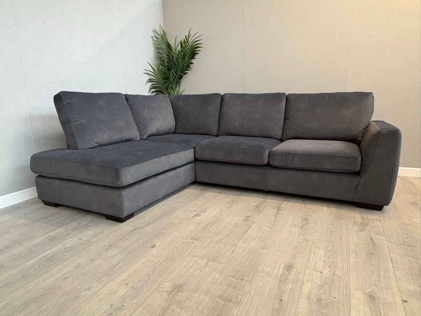 Furniture Village Dinky LHF Fabric Corner Chaise End Sofa - RRP £1495