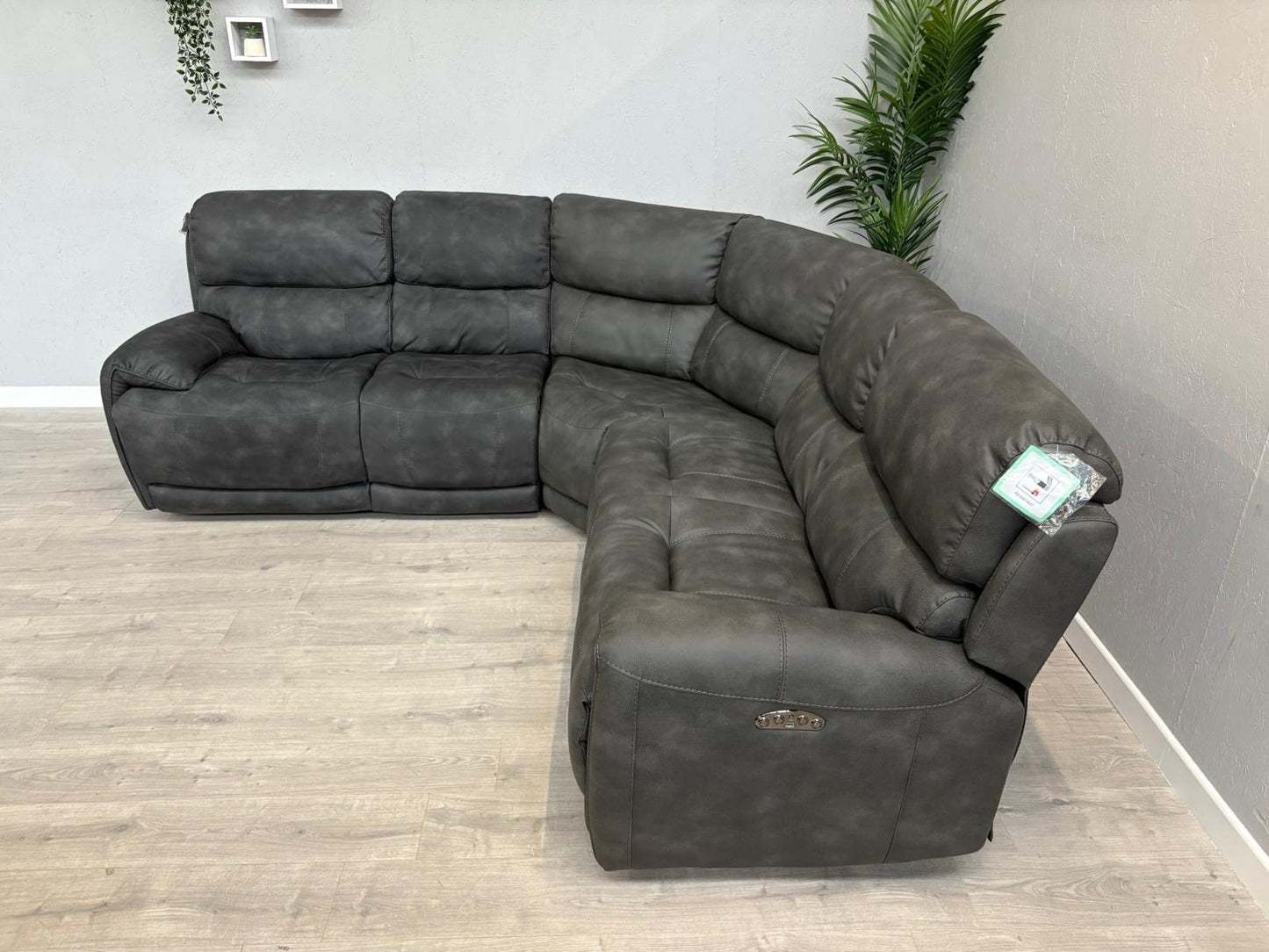 Furniture Village - LINK Fabric Large Power Recliner Corner Sofa - RRP £2,445