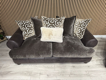 Viscount Fabric 3 Seater Sofa + Love Chair Set - RRP £3898 (PRE ORDER 6-8 WEEKS)