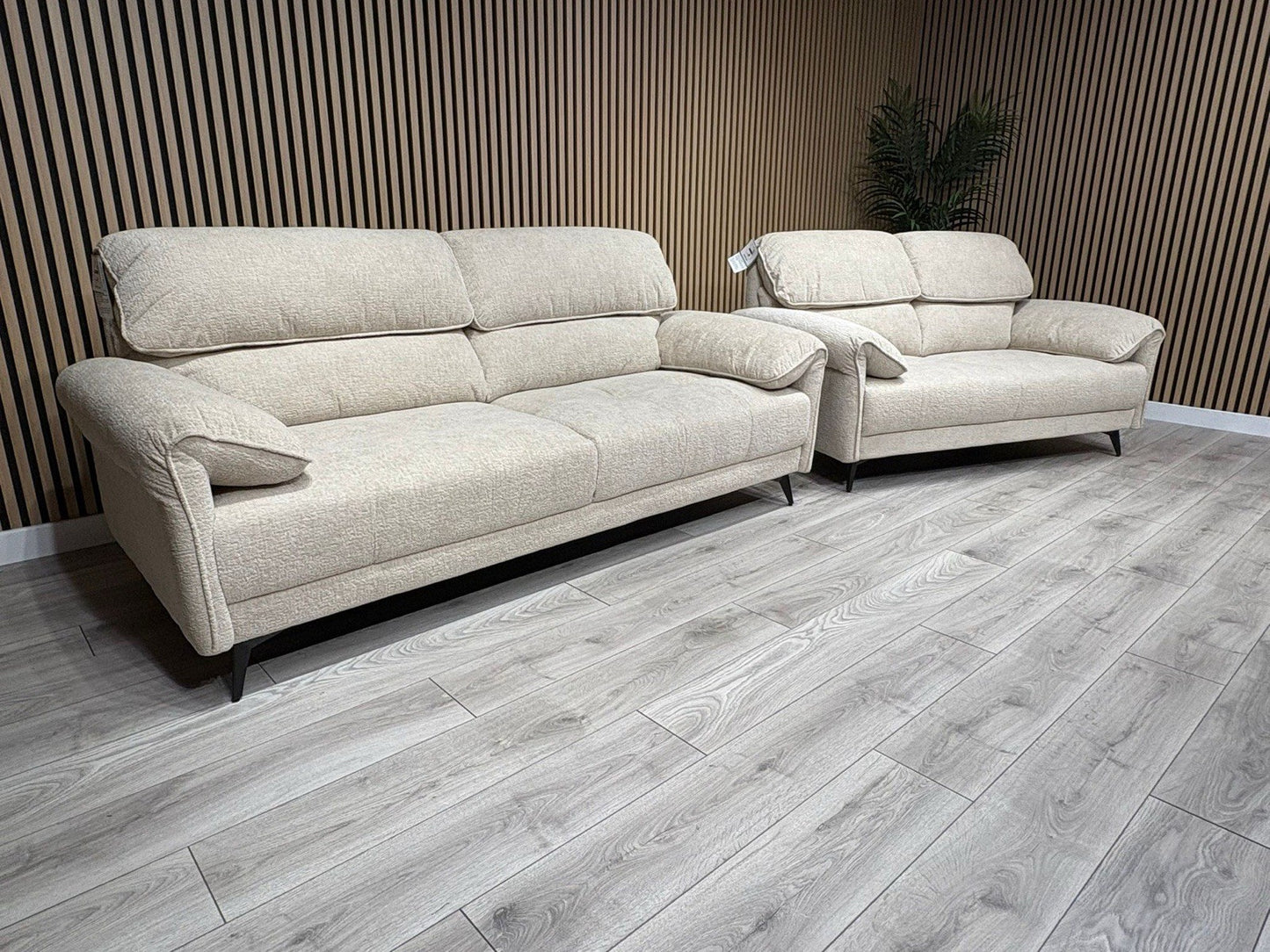 DFS Callie 3 Seater + 2 Seater Fabric Sofa Set - RRP £2998