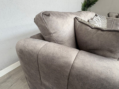 Furniture Village MARIAH Fabric LHF Chaise Corner Sofa + Armchair - RRP £4,140