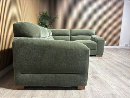 Denver Fabric Modular Corner Sofa ( RHF or LHF ), Dark Sage  - RRP £2399