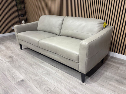John Lewis BAILEY Style 3 Seater Leather Sofa RRP £2395