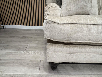 Laura Ashley HERITAGE Style Fabric 3 Seater Chaise Sofa - RRP £2,800