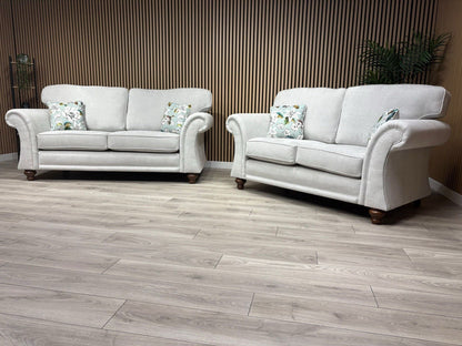 Furniture Village Grosvenor Fabric 3+2 Seater Sofa Set - RRP £2795