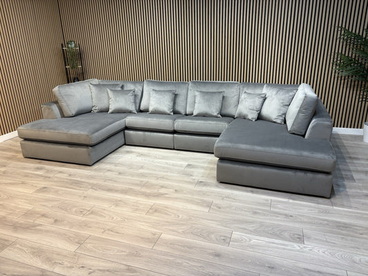 NEXT - STRATUS Fabric U Shaped Corner Double Chaise Sofa - RRP £2,999