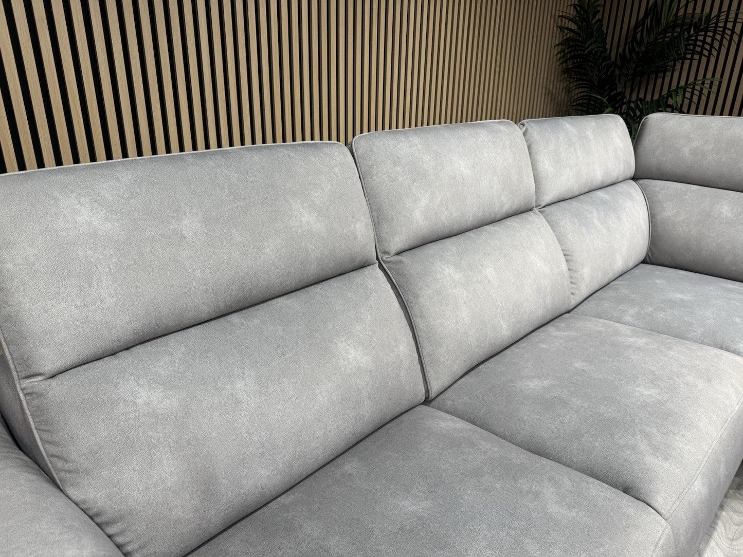 Furniture Village EZRA Style Fabric RHF Corner Sofa Power Recliners - RRP £3295