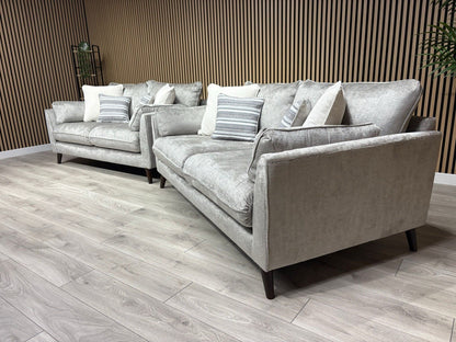 Very Home SANREMO Fabric 3 Seater + 2 Seater Sofa Set - RRP £2,948
