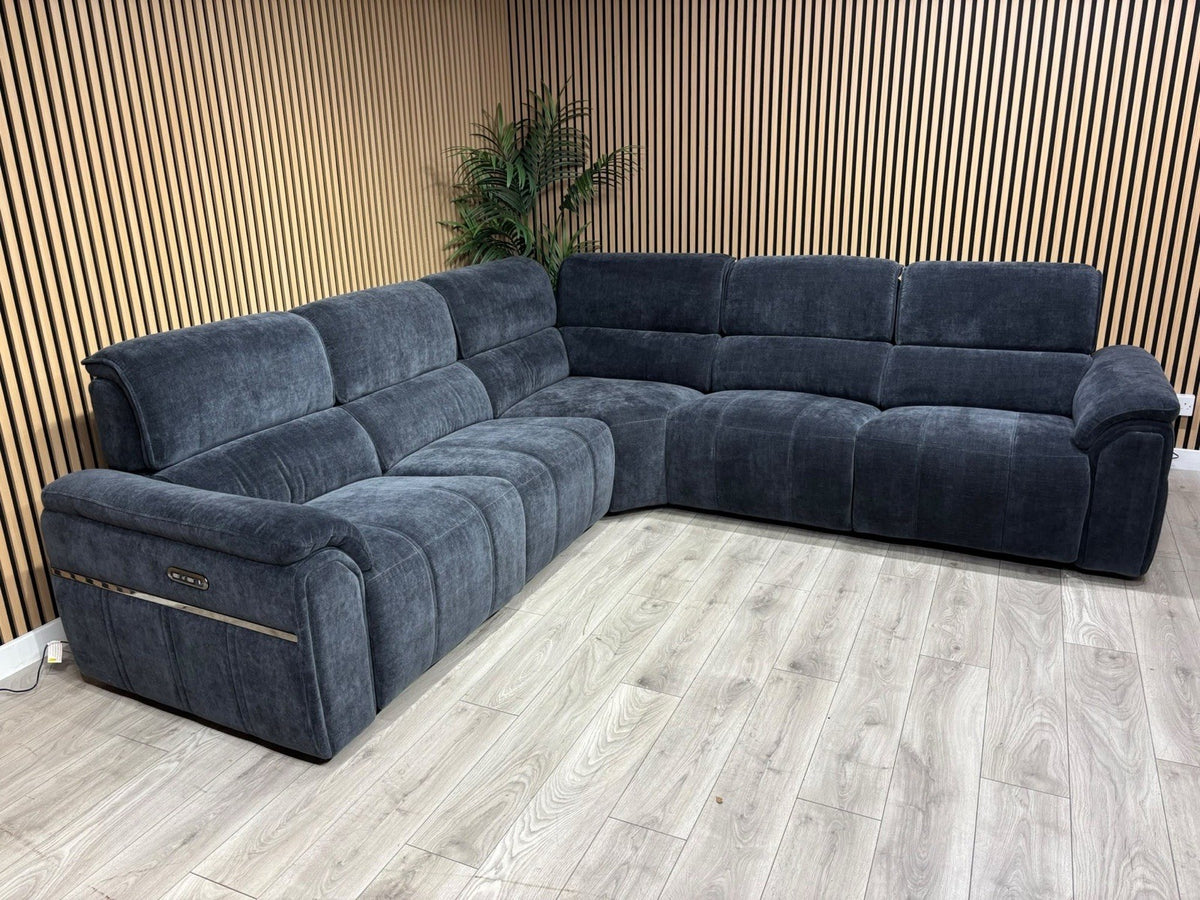 Furniture Village ECLIPSE Style Large Fabric Power Recliner Corner - RRP £3,995