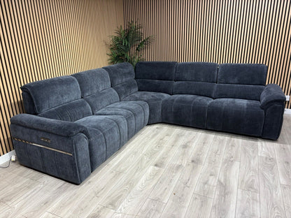 Furniture Village ECLIPSE Style Large Fabric Power Recliner Corner - RRP £3,995
