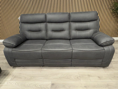 DFS Eiger Style Fabric 3+2 Seater Power Sofa Set RRP £2788