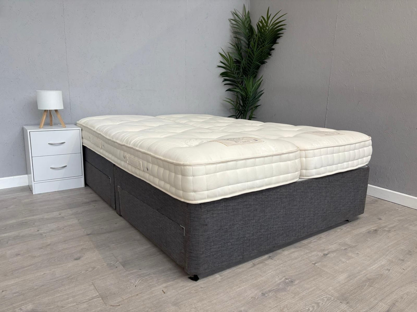 Hypnos Emotion Natural Pocket 5ft Kingsize Split Adjustable Mattress - RRP £1898
