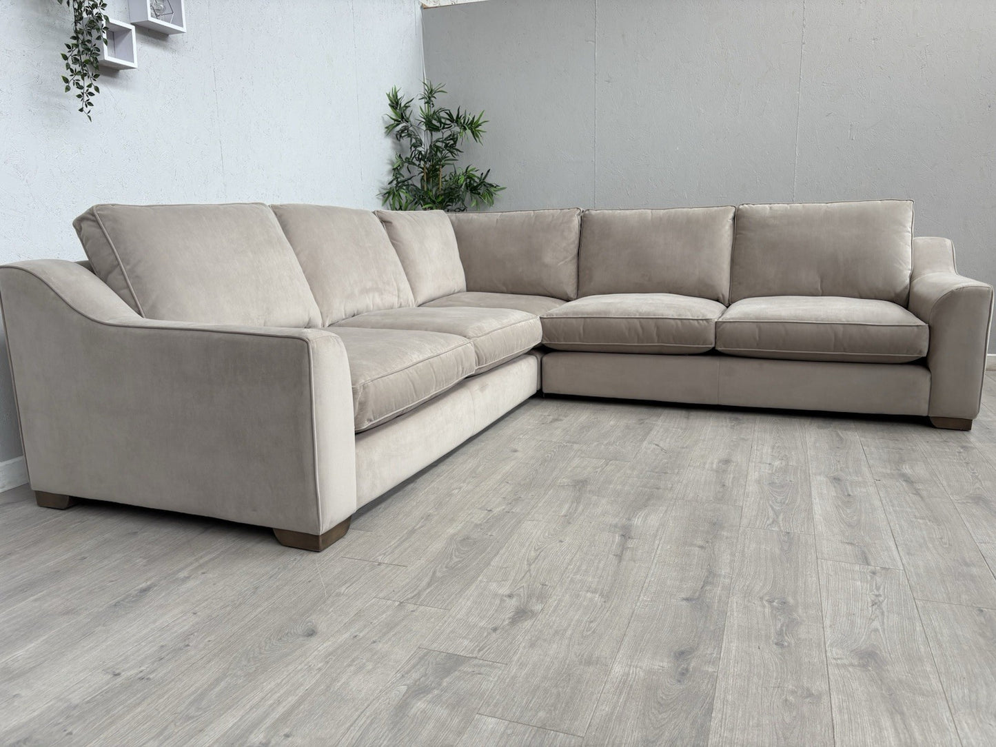 Furniture Village - The Lounge Co. ISOBEL Large Fabric Corner Sofa - RRP £4,845