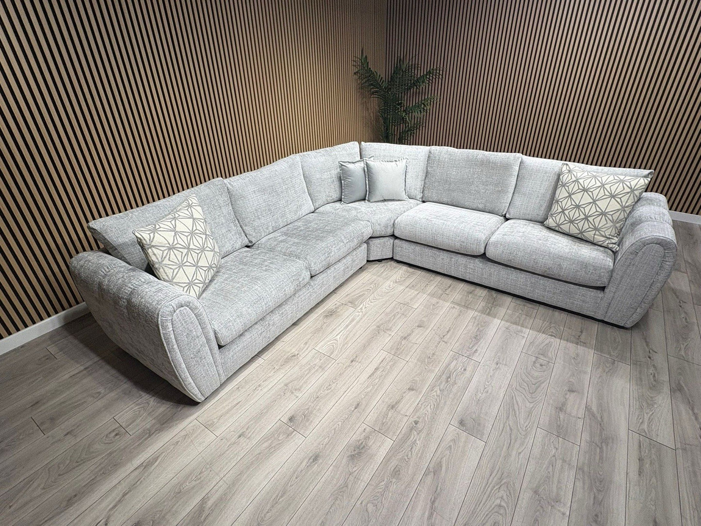 Sofology MARBLE ARCH Style 2 Corner 2 Large Fabric Corner Sofa - RRP £3,599