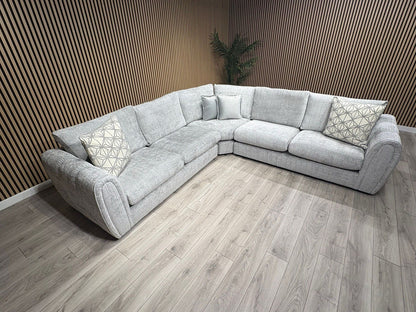 Sofology MARBLE ARCH Style 2 Corner 2 Large Fabric Corner Sofa - RRP £3,599