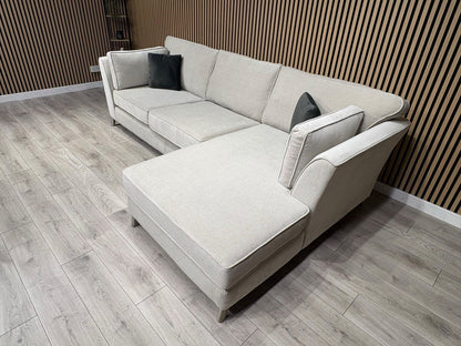 Furniture Village SASHA Fabric Large RHF Chaise Corner Sofa - RRP £3,295