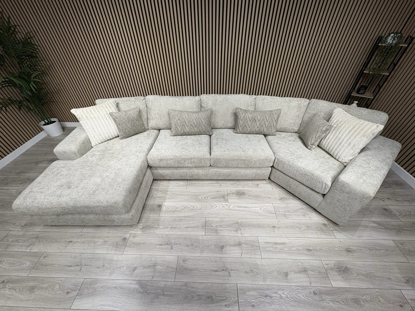 DFS Sample - Pandora LHF Large Chaise Corner Sofa - RRP: £3495