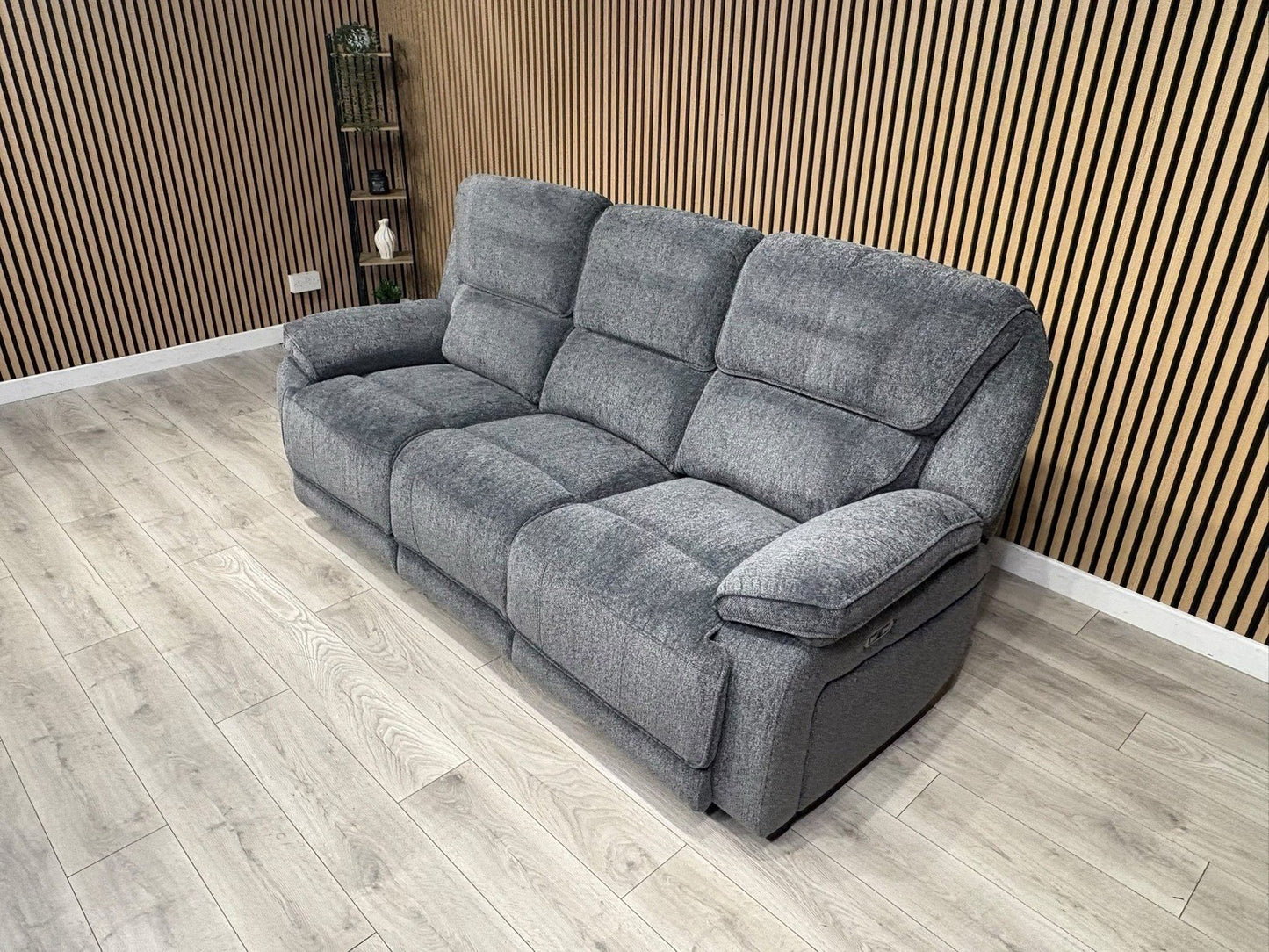 ORLANDO Fabric 3 Seater Power Recliner Sofa - RRP £1799