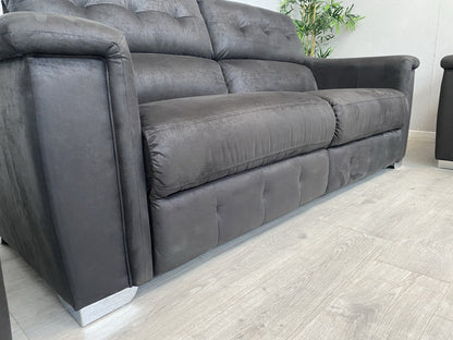 DFS - La-Z-Boy NEW HOLLYWOOD Fabric 3 Seater Sofa Power Reclining