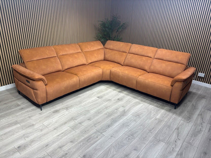 Furniture Village MOET Style Large Fabric Power Recliner Corner - RRP £4,495
