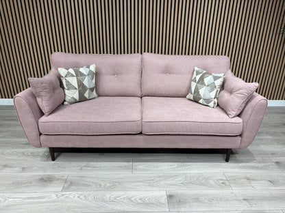 DFS Zinc Fabric 3 Seater Sofa RRP £879