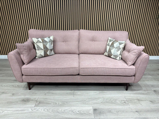 DFS Zinc Fabric 3 Seater Sofa RRP £879