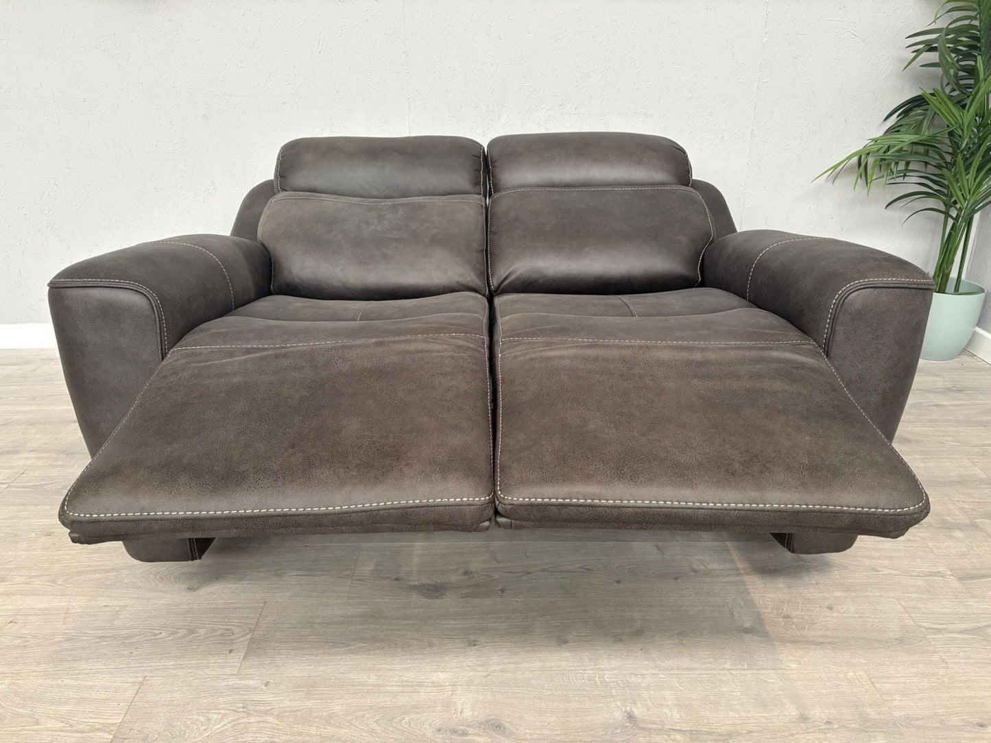 DFS - EIGER Fabric 2 Seater Power Recliner Sofa - RRP £1,899