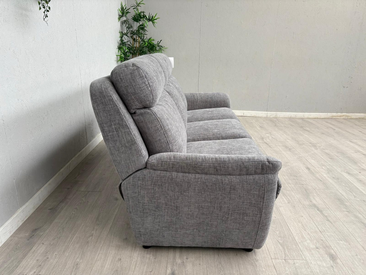 Furniture Village - ORLANDO Fabric 3 Seater Sofa, Anivia Brown - RRP £1,895