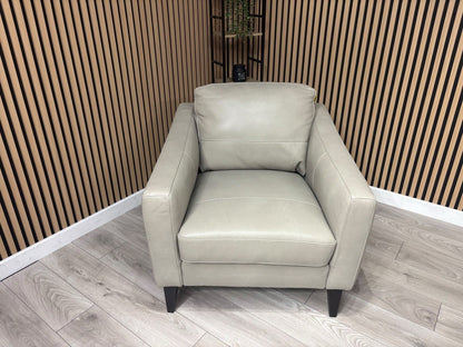 John Lewis BAILEY Style Leather Armchair RRP £1295
