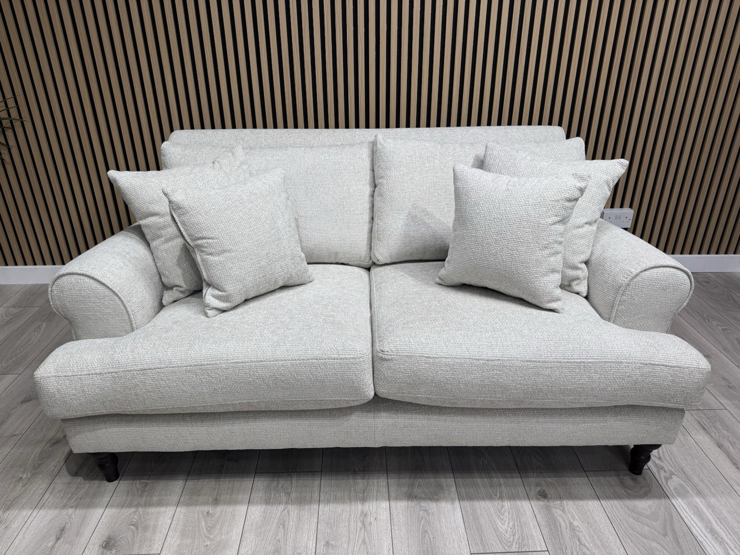 Laura Ashley LYNDEN Style Fabric 3 Seater + 2 Seater Sofa Set - RRP £2,700