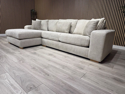 DFS Sample Pandora LHF Large 3 Seater Chaise Sofa - RRP: £3295
