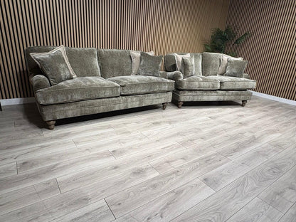 Laura Ashley HERITAGE Style Fabric 3 Seater + 2 Seater Sofa Set - RRP £3,500