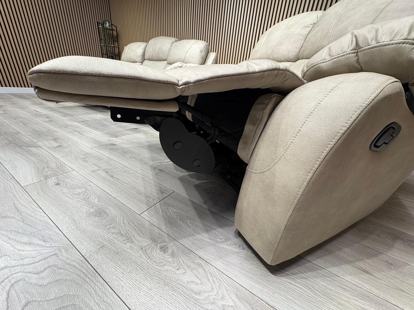 Boston Fabric 3 + 2 Seater Sofa Set, Manual Recliners - RRP £1999