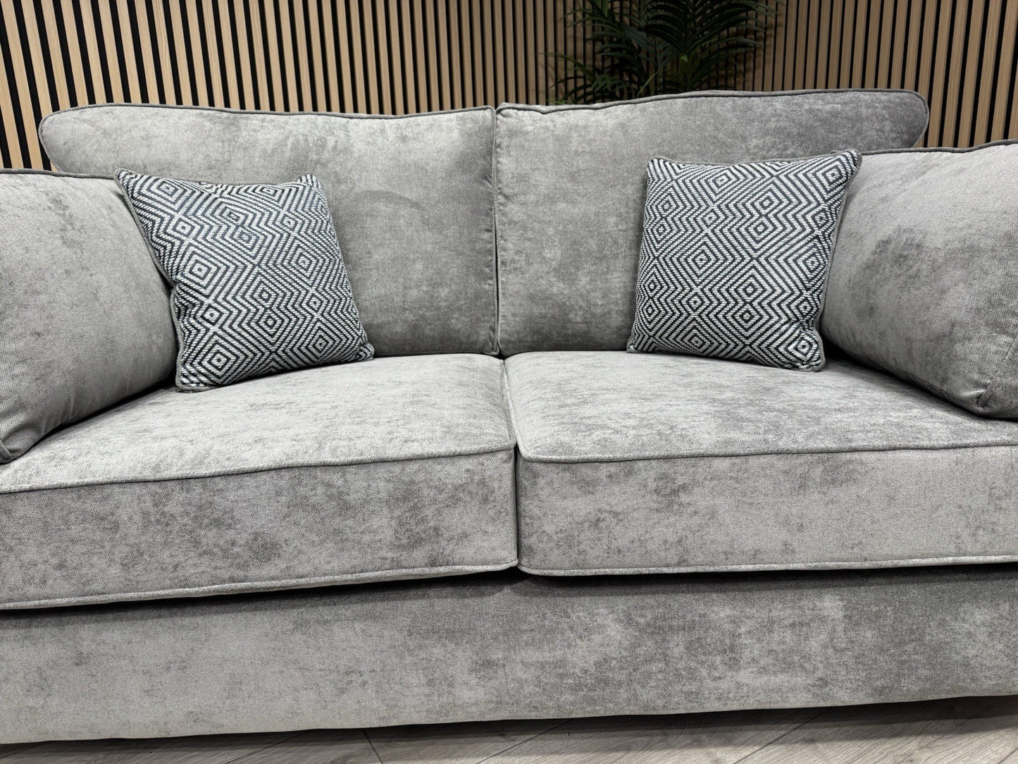 Furniture Village SASHA Fabric 3+2 Seater + Footstool Sofa Set - RRP £3490