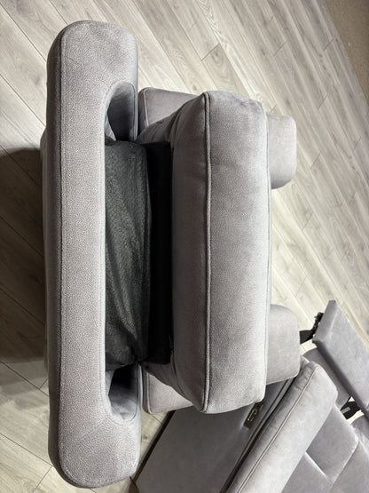 G Plan THORNBURY Fabric 2 Seater Sofa + Armchair, Power Recliners - RRP £5,940