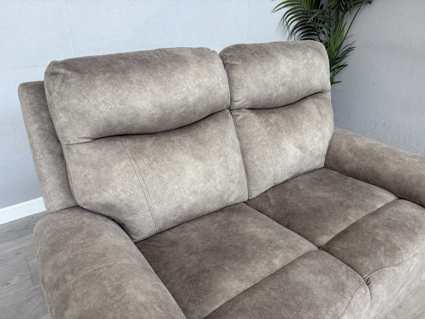 Furniture Village SLOANE Fabric 2 Seater Power Recliner Sofa - RRP £945