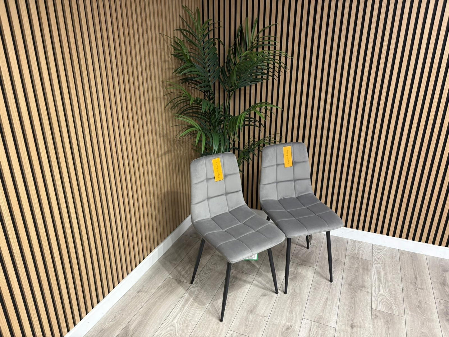 NEXT Sample - Brushed velvet dining chair