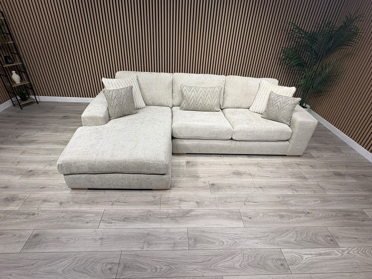 DFS Sample Pandora LHF Large 3 Seater Chaise Sofa - RRP: £3295