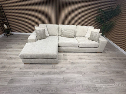 DFS Sample Pandora LHF Large 3 Seater Chaise Sofa - RRP: £3295