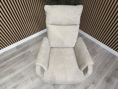 Furniture Village Fabric Rise & Recline Armchair, Linen - RRP £1299