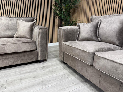 DFS - Cherished Style 3 + 2 Seater Sofa Set, Formal Back - RRP £2,399