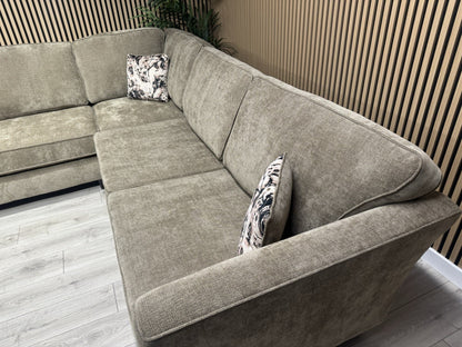 Furniture Village SASHA Fabric Large Corner Sofa ( 3 Corner 3 ) - RRP £3,495