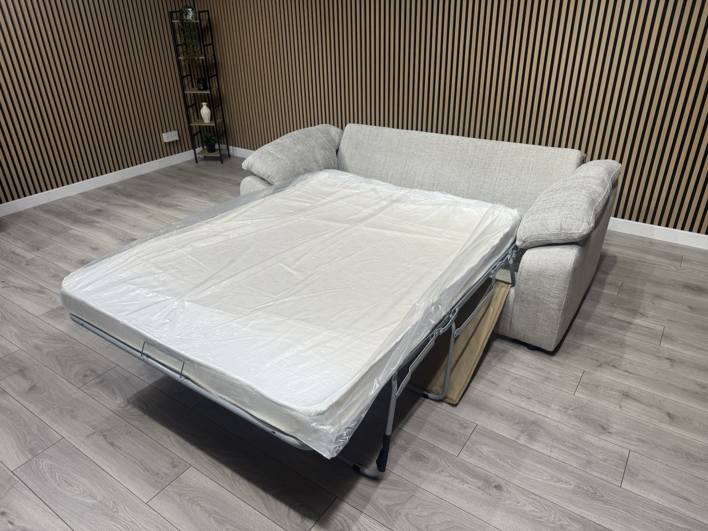 SCS - Hampton Woven Fabric 3 Seater Sofa Bed - RRP: £2000