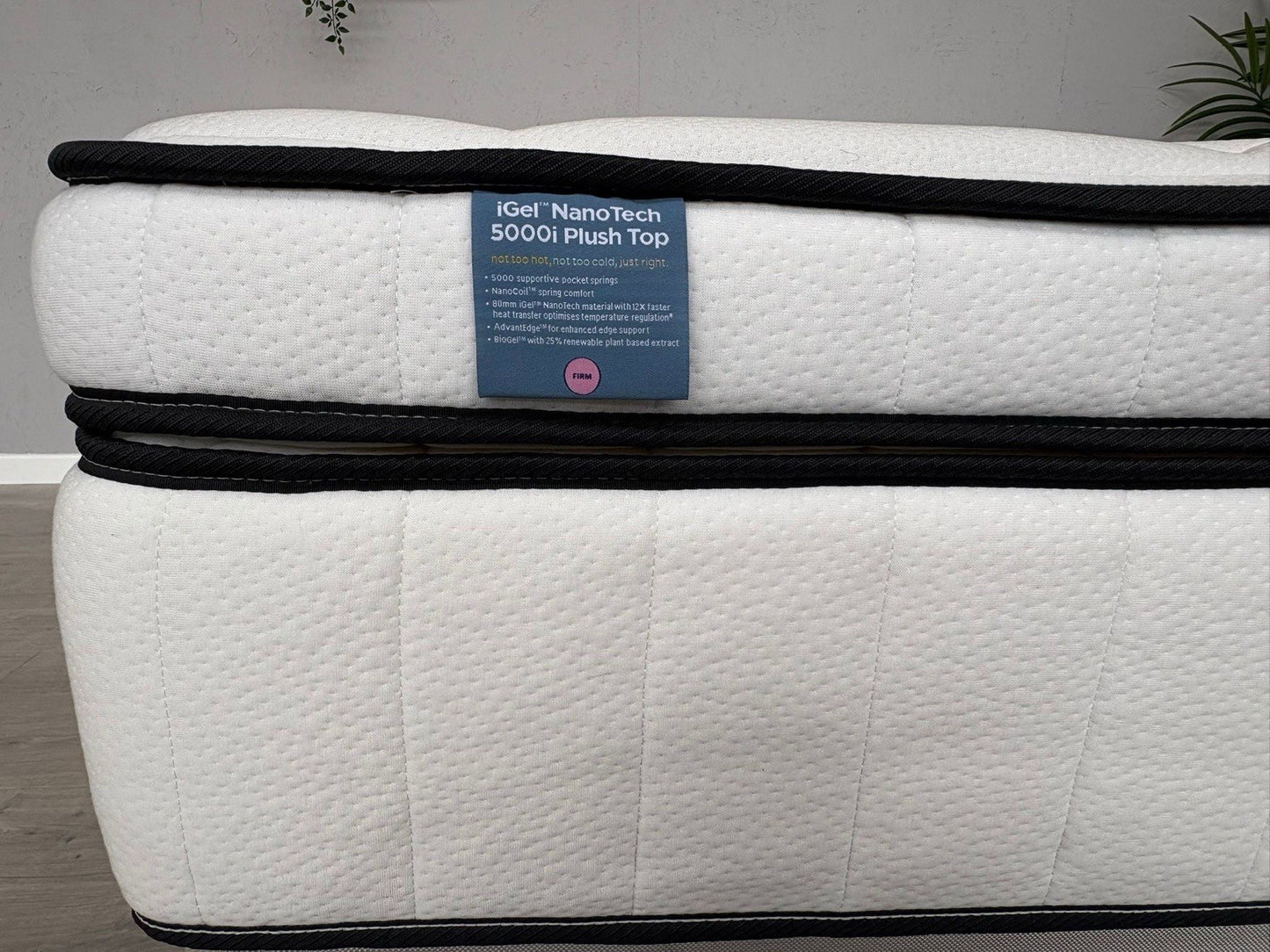 IGEL Nanotech 5000i 6ft Superking Mattress, Firm - RRP £2,499