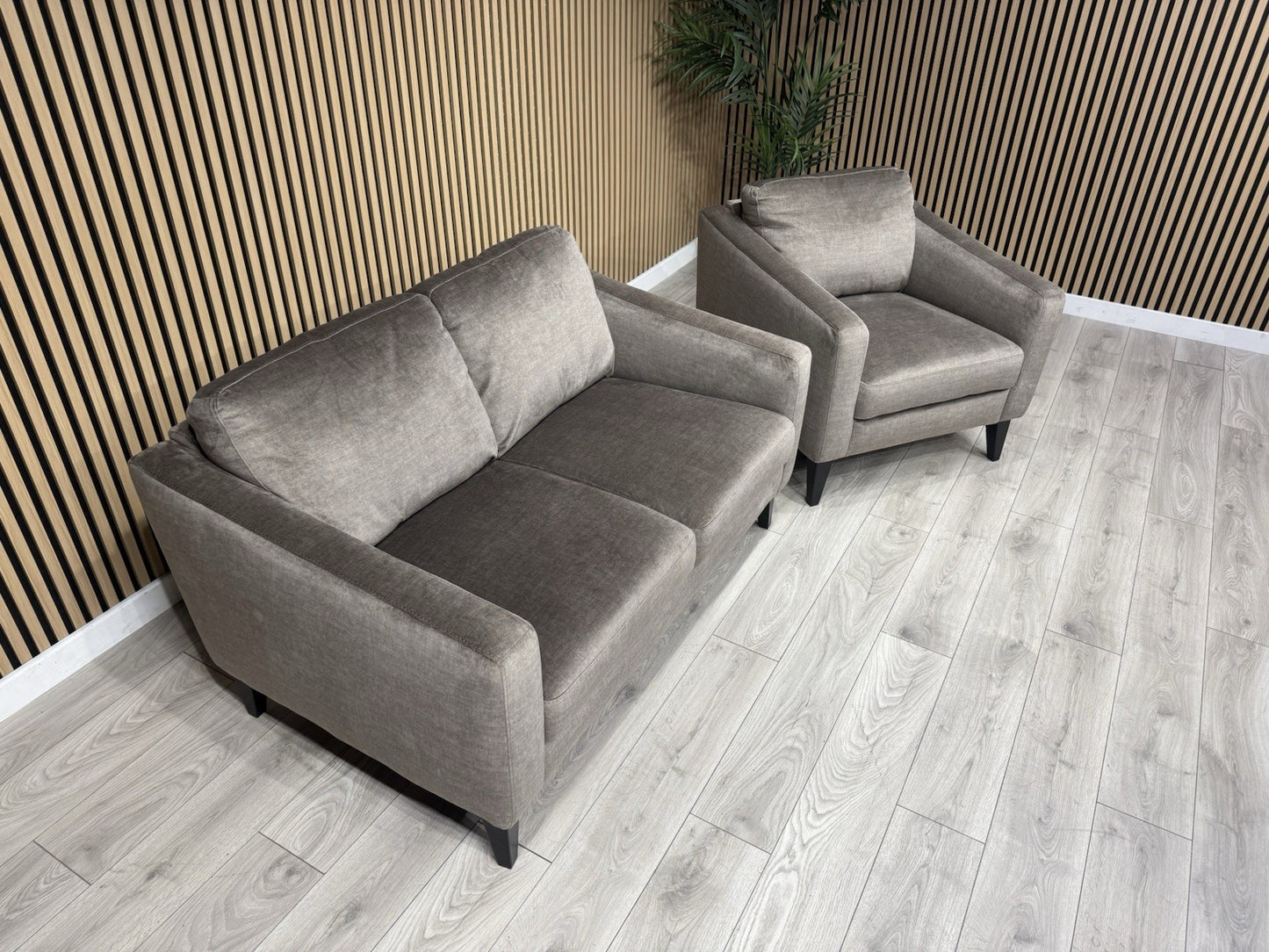 John Lewis BAILEY Style Fabric 2 Seater + Armchair Set - RRP £2590