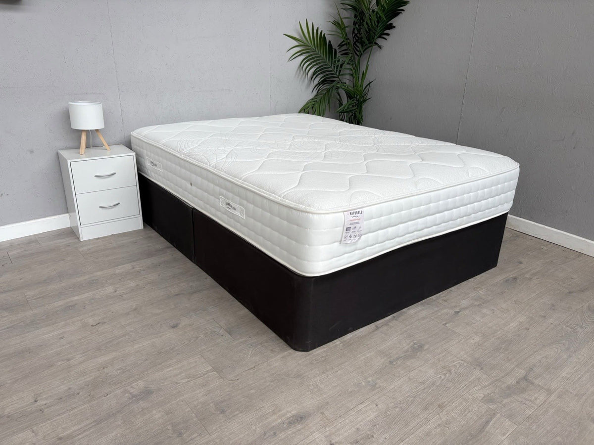 Slumberland NATURALS PREMIUM WOOL 5ft Kingsize Mattress, Medium - RRP £1,199