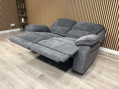ORLANDO Fabric 2 Seater Power Recliner Sofa - RRP £1599