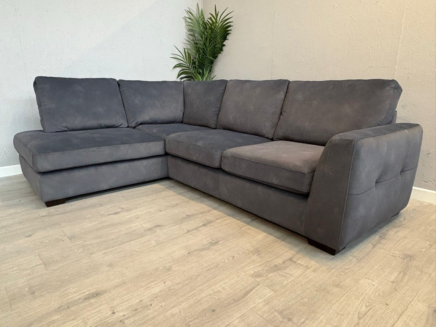 Furniture Village Dinky LHF Fabric Corner Chaise End Sofa - RRP £1495