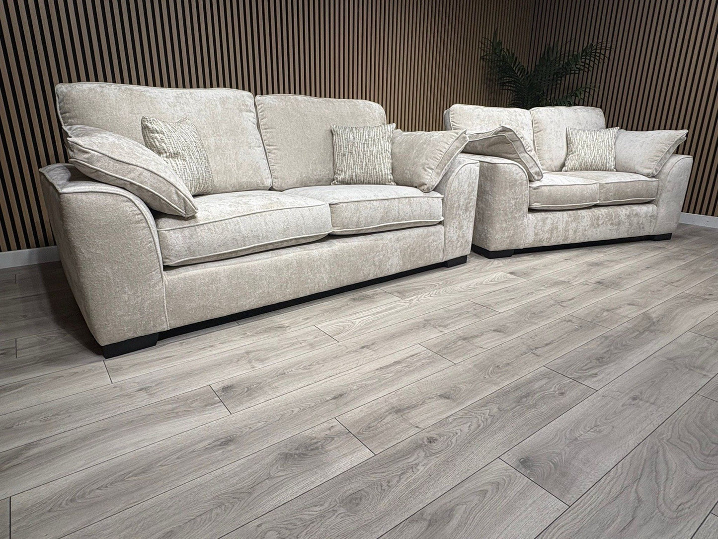 NEXT Stamford Style Fabric 3 Seater + 2 Seater Sofa Set - RRP £2450